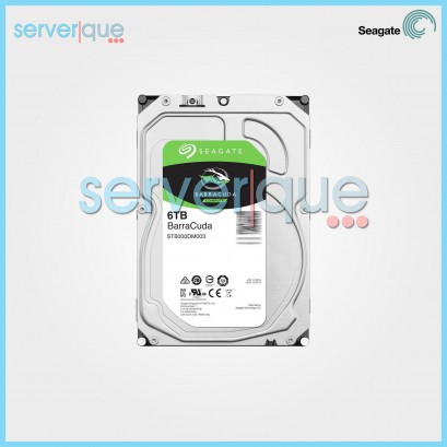 Seagate Barracuda ST6000DM003 6TB 3.5" SATA 5400Rpm 256MB 6Gbp/s Hard Drive